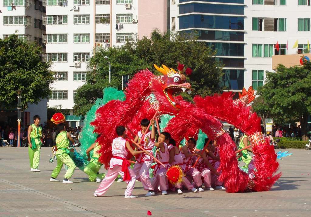 龙舞(花环龙)